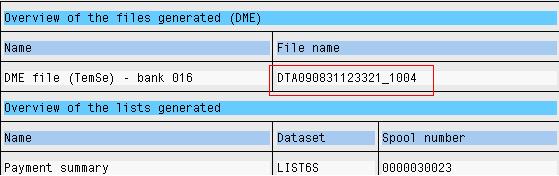All About Bank Transfer using DME in SAP