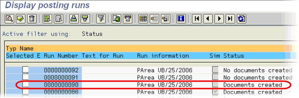 Posting to General Ledger