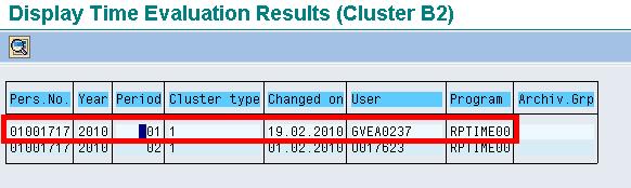 How to Check Time Evaluation Results in SAP HR