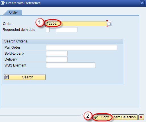 How to create returns,free of charge delivery and sub sequent delivery