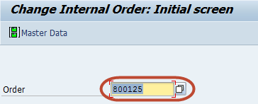 Settlement Of Internal Orders To Cost Centers