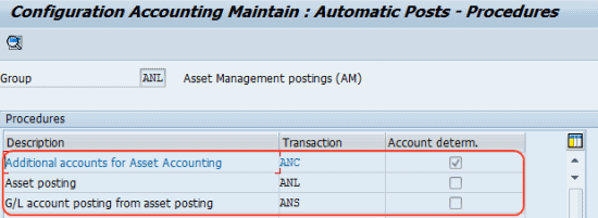 Asset Accounting Integration with General Ledger Accounting (FI – AA)