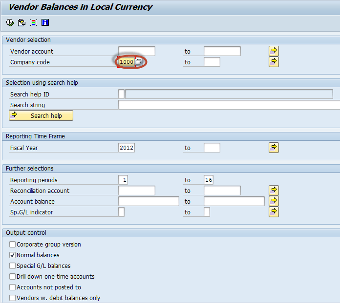 Important Reports in SAP FI