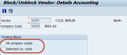 How to Block or Delete a Vendor
