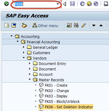How to Block or Delete a Vendor