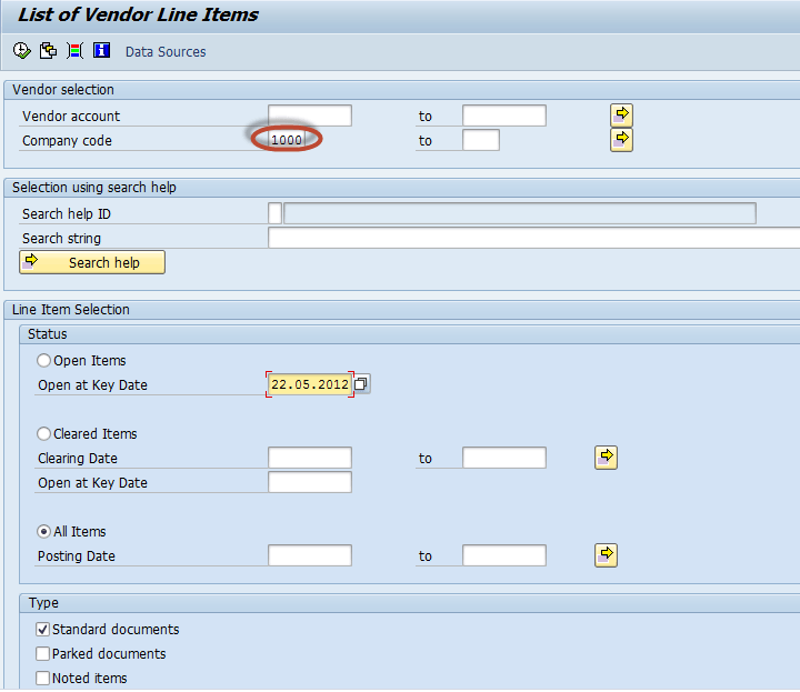 Important Reports in SAP FI