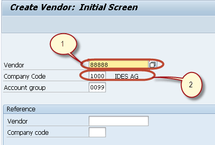 How to Create One Time Vendor Master Data