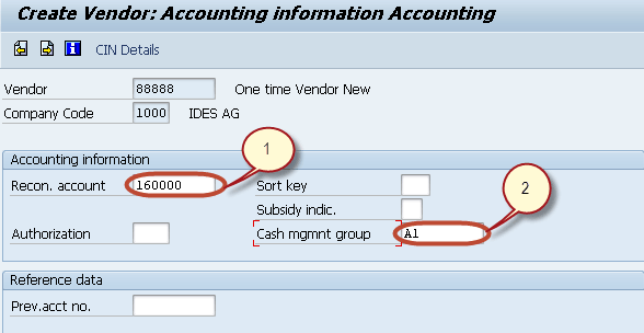 How to Create One Time Vendor Master Data
