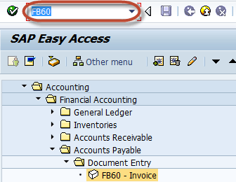 How to post a Purchase Invoice