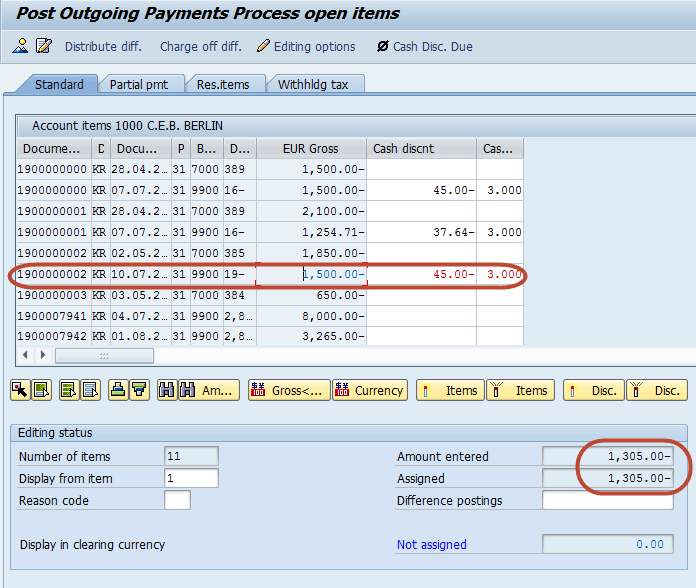 How to Post With holding Tax During Payment Posting