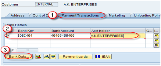 Create Customer Master By T-Code - XD01