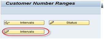 Create Customer Number Range for Sales and Assign to Customer Account Groups