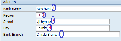 How to create Bank Key in SAP