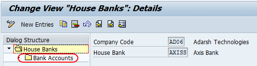 Define House Bank in SAP | House Banks overview