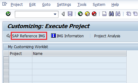 The Authorization given to the employees for the maximum amount permitted per transaction in SAP. Tolerance group for Employees determines the maximum document amount the employees is authorized to post and maximum amount can enter as a line item in a Vendor account or customer account. Tolerance group is created and assigned to the employees . Steps to Define Tolerance group for employees :- Transaction code for Define Tolerance Group for Employees :- OBA4 IMG Menu Path :- SAP Implementation Guide –> Financial A/C –> G/L Accounting –> Business transactions –> Open Item Clearing –> Clearing Differences –> Define tolerance group for employees Step 1 :– Enter T-Code SPRO in the Command Field of the SAP Easy Access Menu Screen and press enter key on the Keyboard