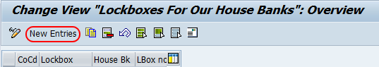 Define Lockboxes for House banks in SAP