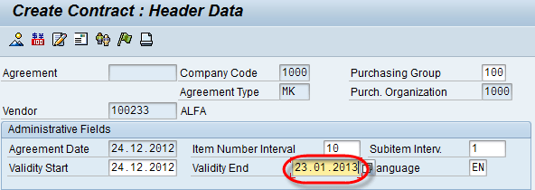All About Outline agreement