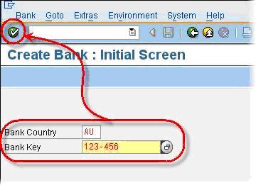 How to Create a Bank Key