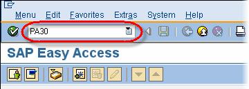 How to Change an Infotype