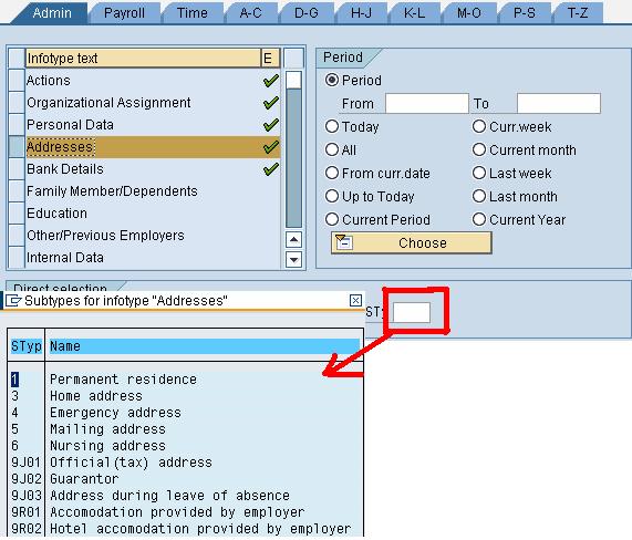 What is an Infotype?
