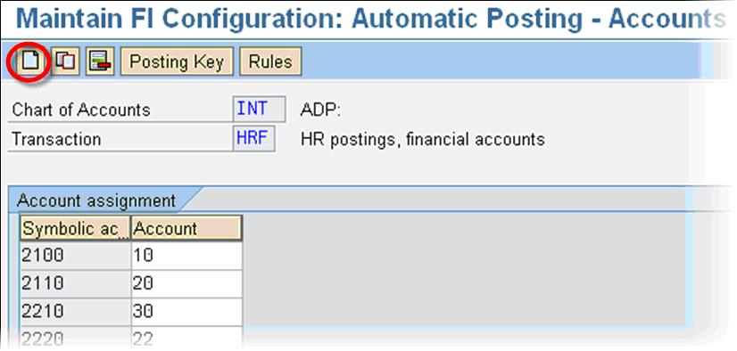 How to Map Symbolic Account to G/L Account
