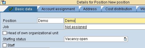 How to Create a New Position?