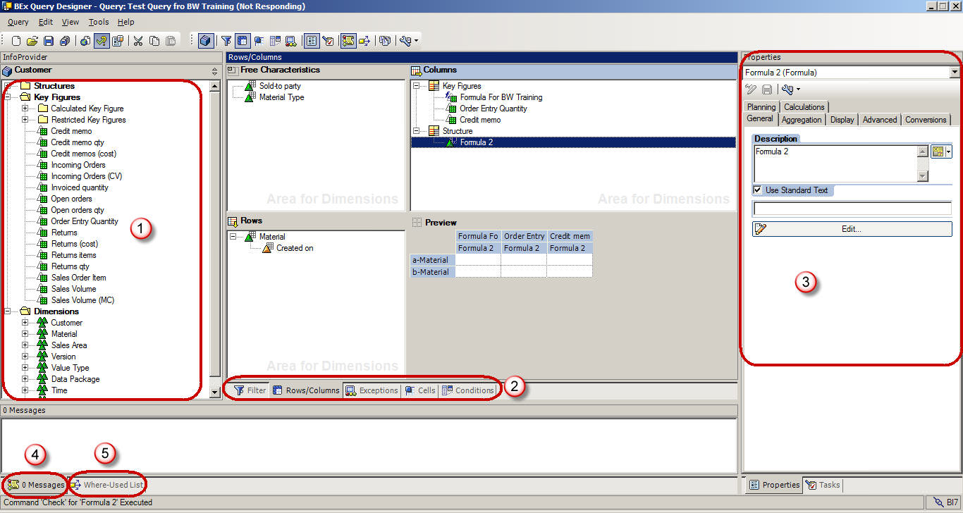 Introduction To BEX Query Designer and Query Elements