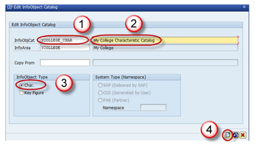 How To Create an InfoObject Catalog