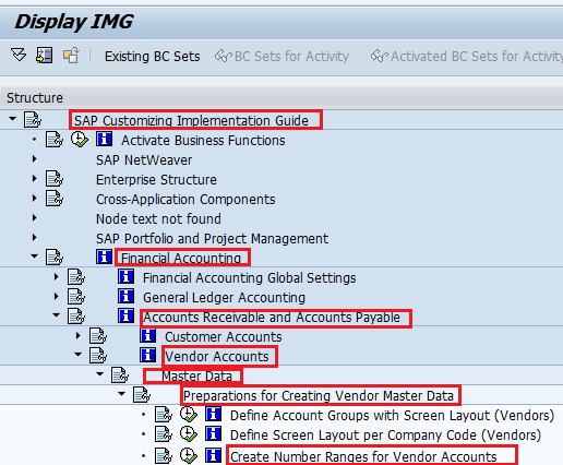 How to Create Number Ranges for Vendor Accounts