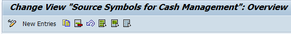 Define Source Symbols in SAP
