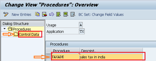 Define New Condition types for Taxes