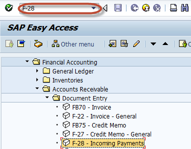 How to post Customer Incoming Payments