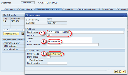 Create Customer Master By T-Code - XD01