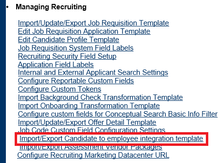 SuccessFactors Employee Central & Recruiting: configuring the New Hire process integration