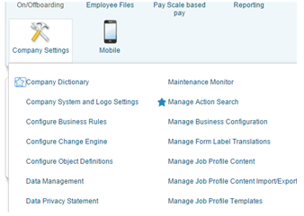 SuccessFactors Action Search: Going the Google way …