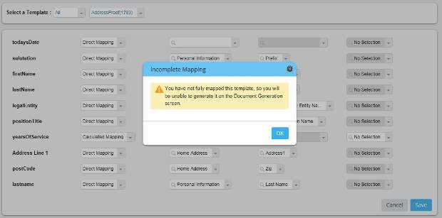Employee Central Document Generation