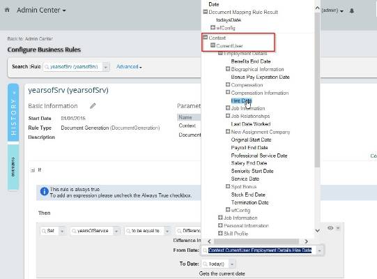 Employee Central Document Generation