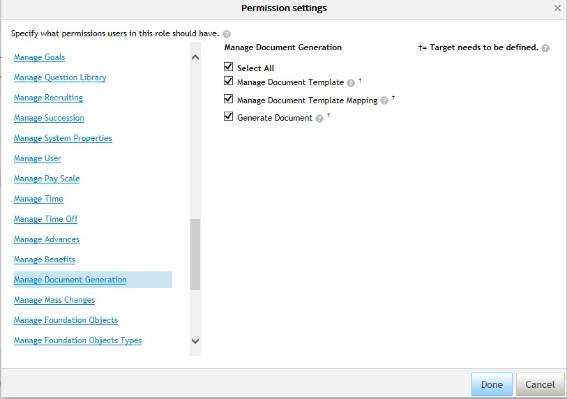 Employee Central Document Generation