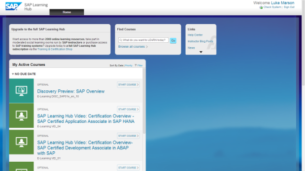 How SAP use SuccessFactors Learning and SAP Jam for its new SAP Learning Hub
