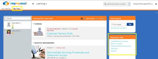 Managing the Supervisor/Employee Relationship in LMS.