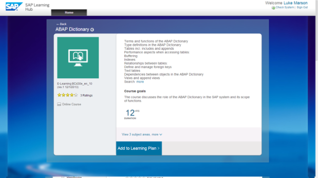 How SAP use SuccessFactors Learning and SAP Jam for its new SAP Learning Hub
