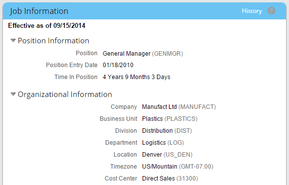 The SuccessFactors Employee Central Organization Structure