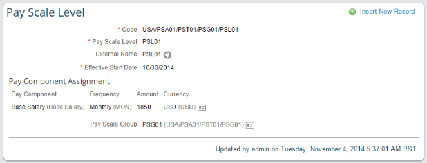The SuccessFactors Employee Central Pay Structure
