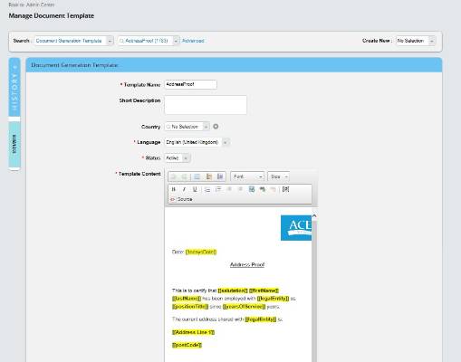 Employee Central Document Generation