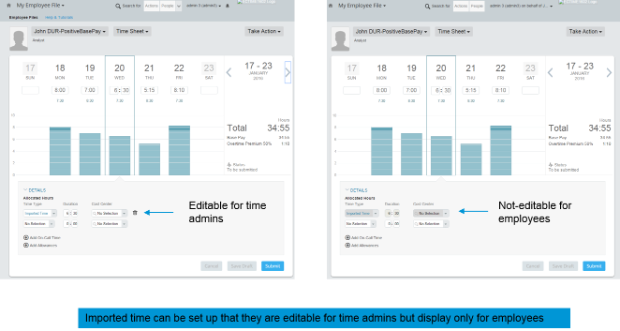 New Time Management Features in EC Time 1602