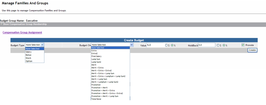 Cascade Budget Check Box gives permission to allow person to cascade budget to their direct/indirect reports.  Only employees who have a 2 or more levels below will have the cascade budget checkbox available.