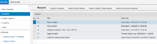 Integration of SuccessFactors Employee Center with SAP Environment, Health and Safety Management