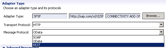 Configuring Communication Channel with SFSF Adapter (with REST Message Protocol) for SAP PI and LMS