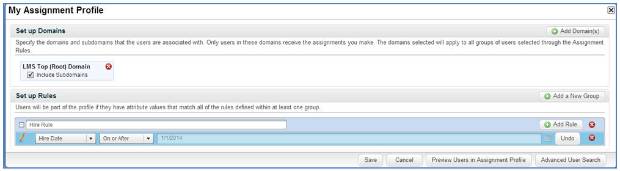 SuccessFactors LMS: Power in Assignment Profiles