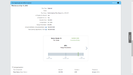 SuccessFactors Employee Central Embedded Analytics for Compensation Information